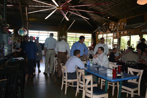 Image of a group of people at a get together