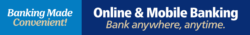 Online and mobile banking.