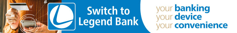 Switch to Legend Bank.