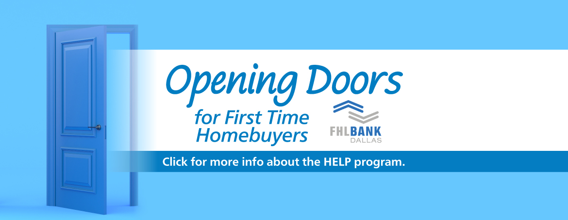 Opening Doors for first time homebuyers.