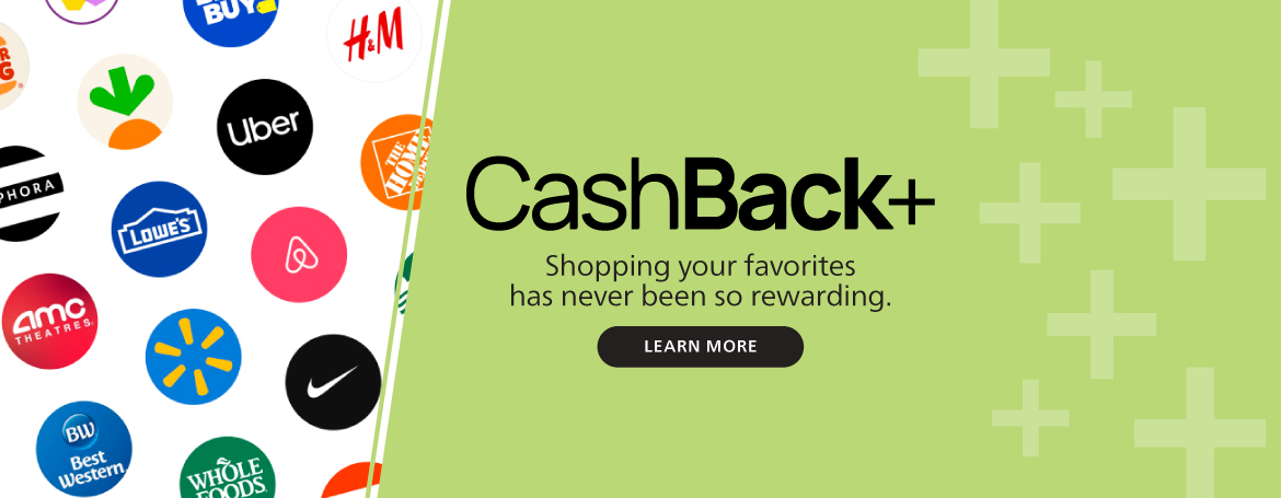 Shopping your favorites has never been so rewarding with CashBack+