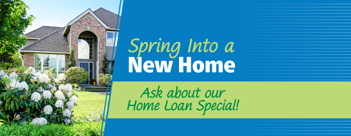Spring into a new home.