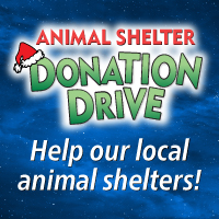 Holiday-animal shelter donation drive