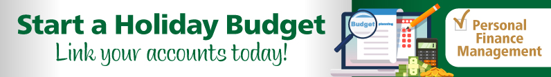 Start a Holiday budget.