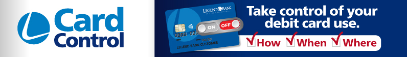 Card control, take control of your debit card use.