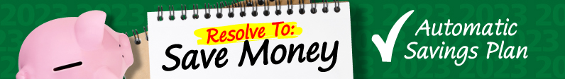 Savings plan-resolve to save money